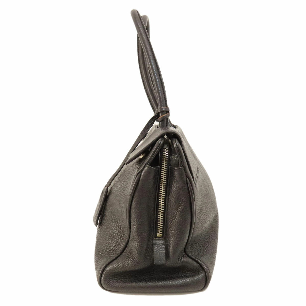 Prada Vitello Daino leather shoulder bag black pebbled calfskin - Picture 3 of 11
